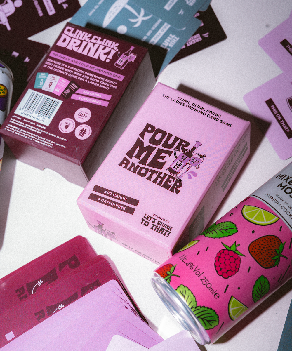 Let’s Drink to That | Fun Drinking Card Game for Ladies Night