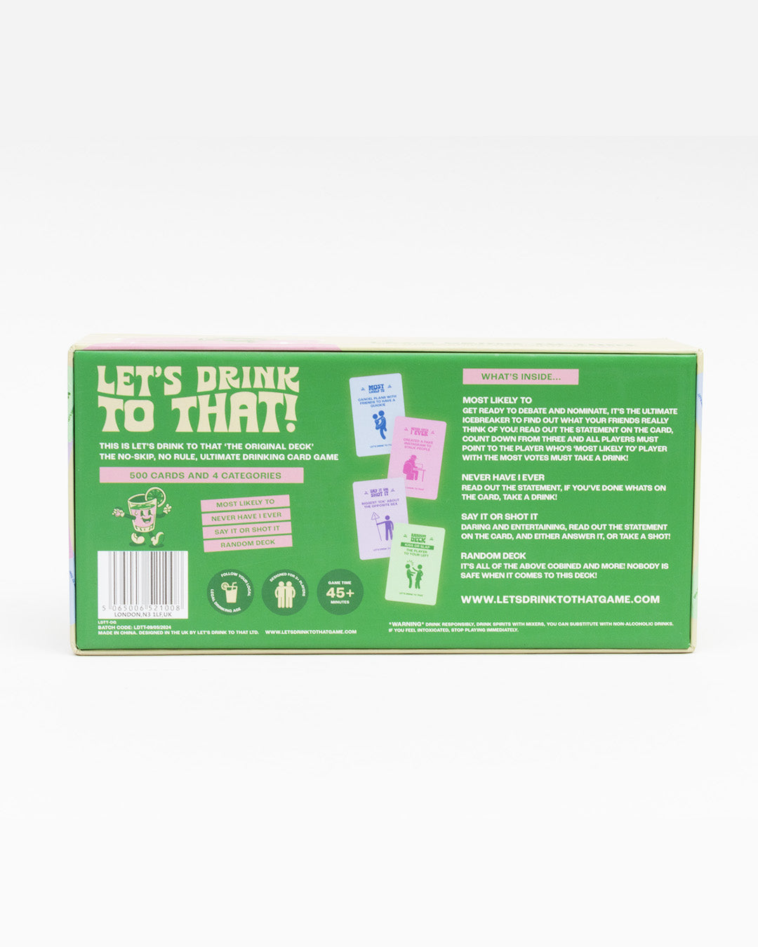 Let’s Drink To That - Original Deck 500 Cards