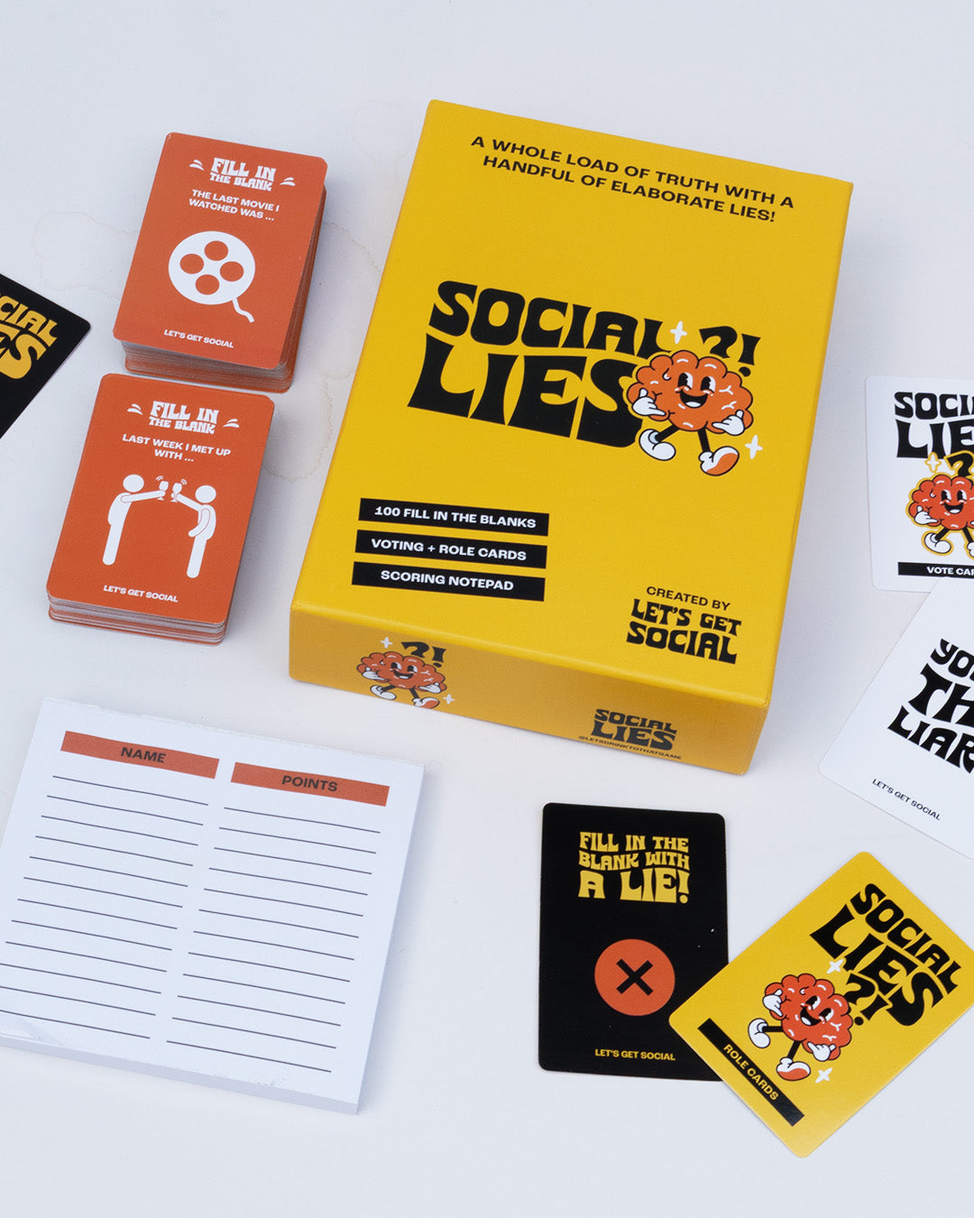 Let’s Get Social ‘Social Lies' | Family Friendly Party Game