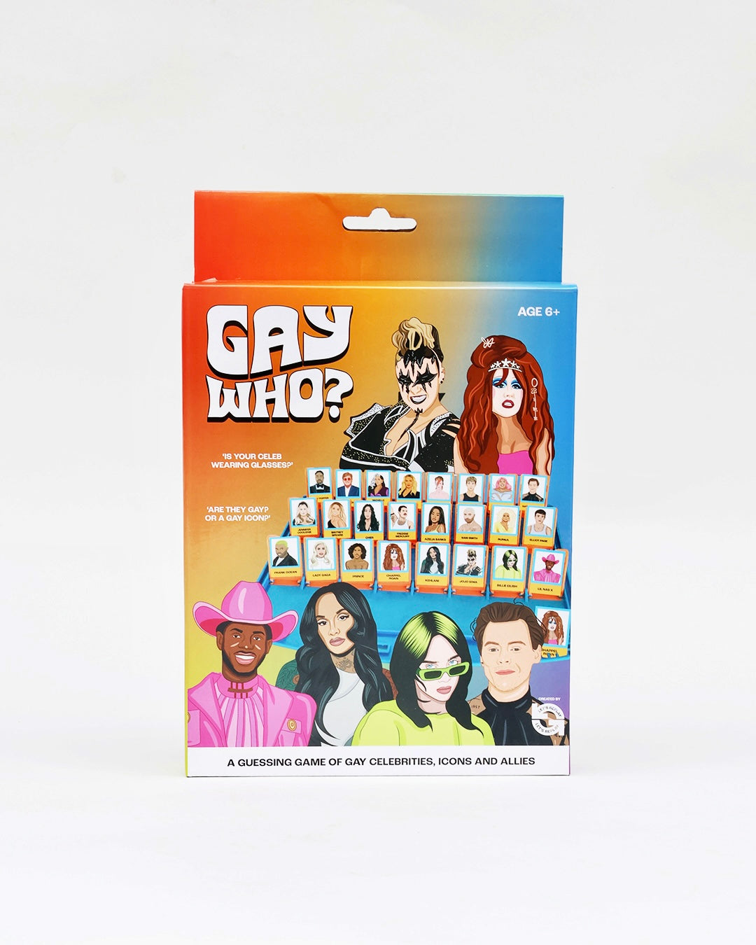 Gay Who | Fun Social Party Game | 2 Player party game and gift idea