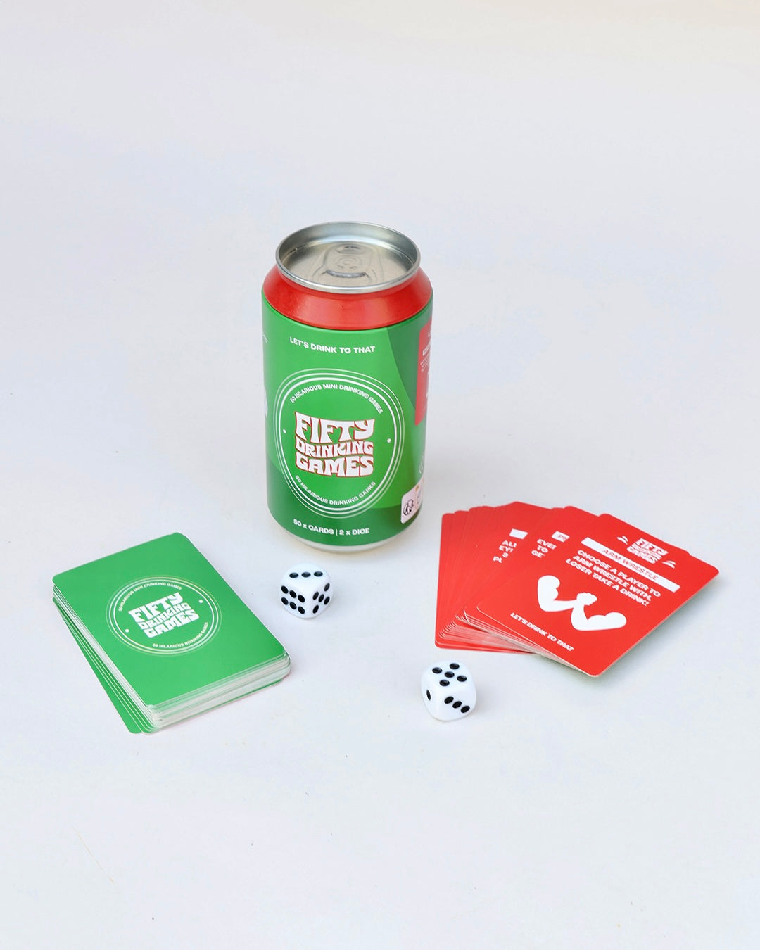 50 Drinking games in a Beer can | Drinking Game gift idea | Party Game