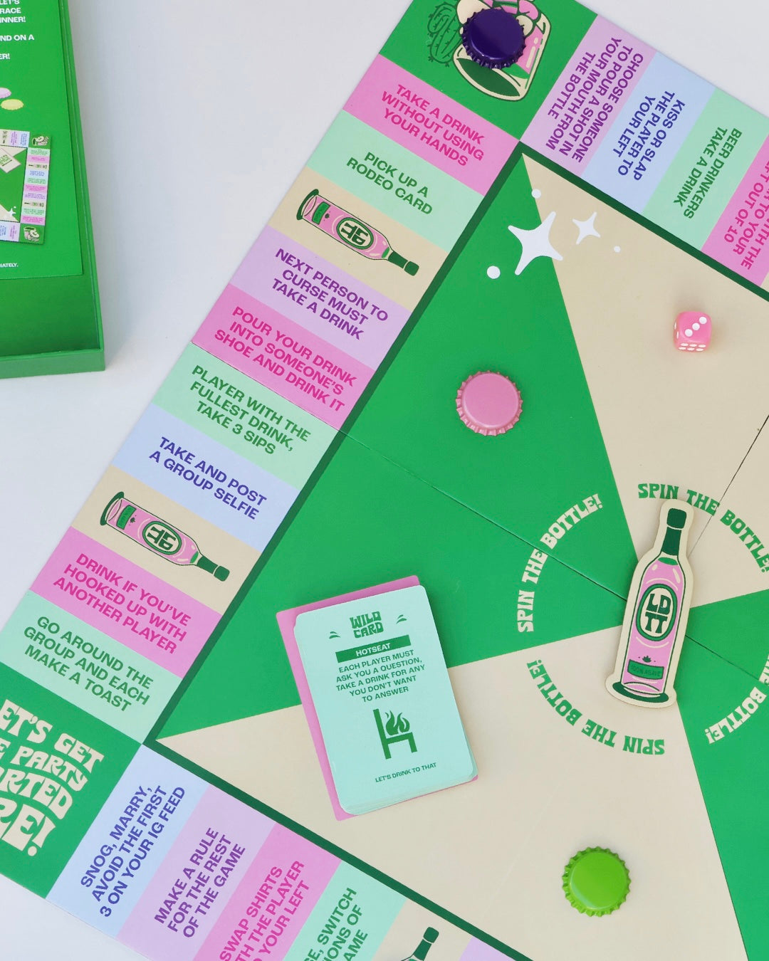 Let's Drink to That Board Game | Drinking Game | Party Board Game