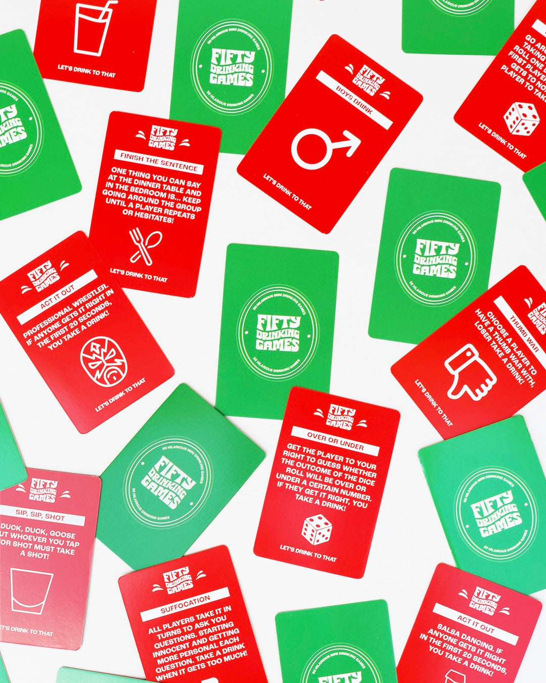 50 Drinking games in a Beer can | Drinking Game gift idea | Party Game