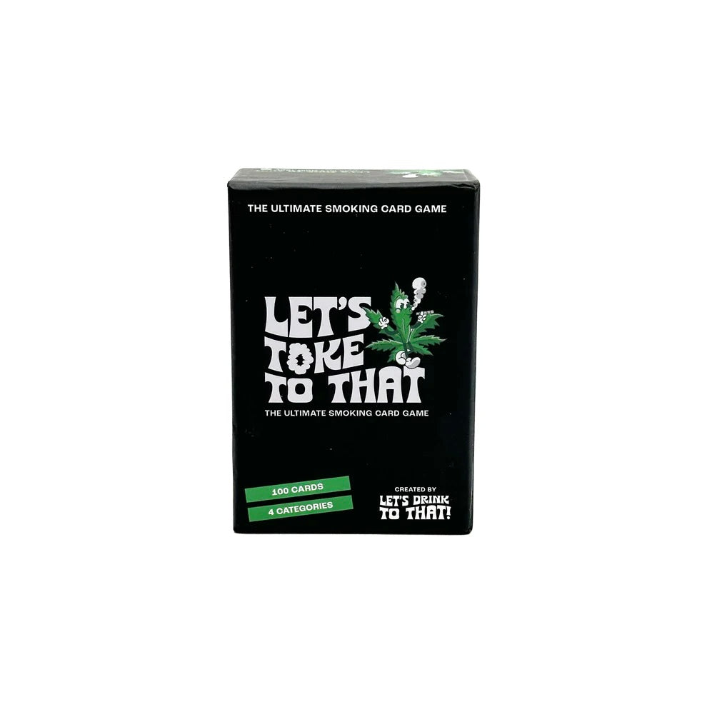 Let's Toke to That | Ultimate Smoking Game for Parties