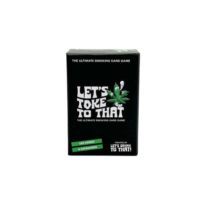 Let's Toke to That | Ultimate Smoking Game for Parties