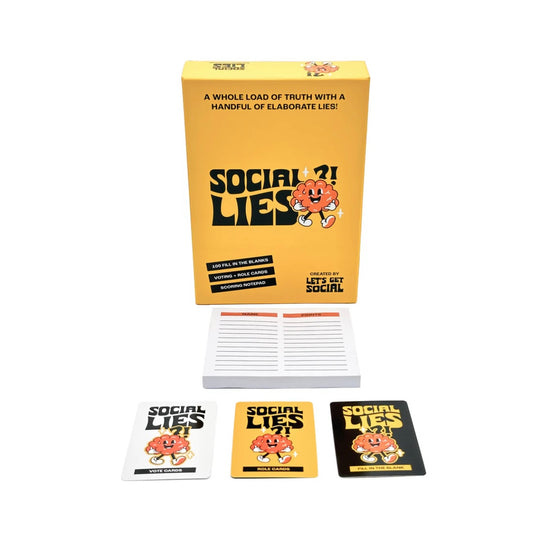 Let’s Get Social ‘Social Lies' | Family Friendly Party Game