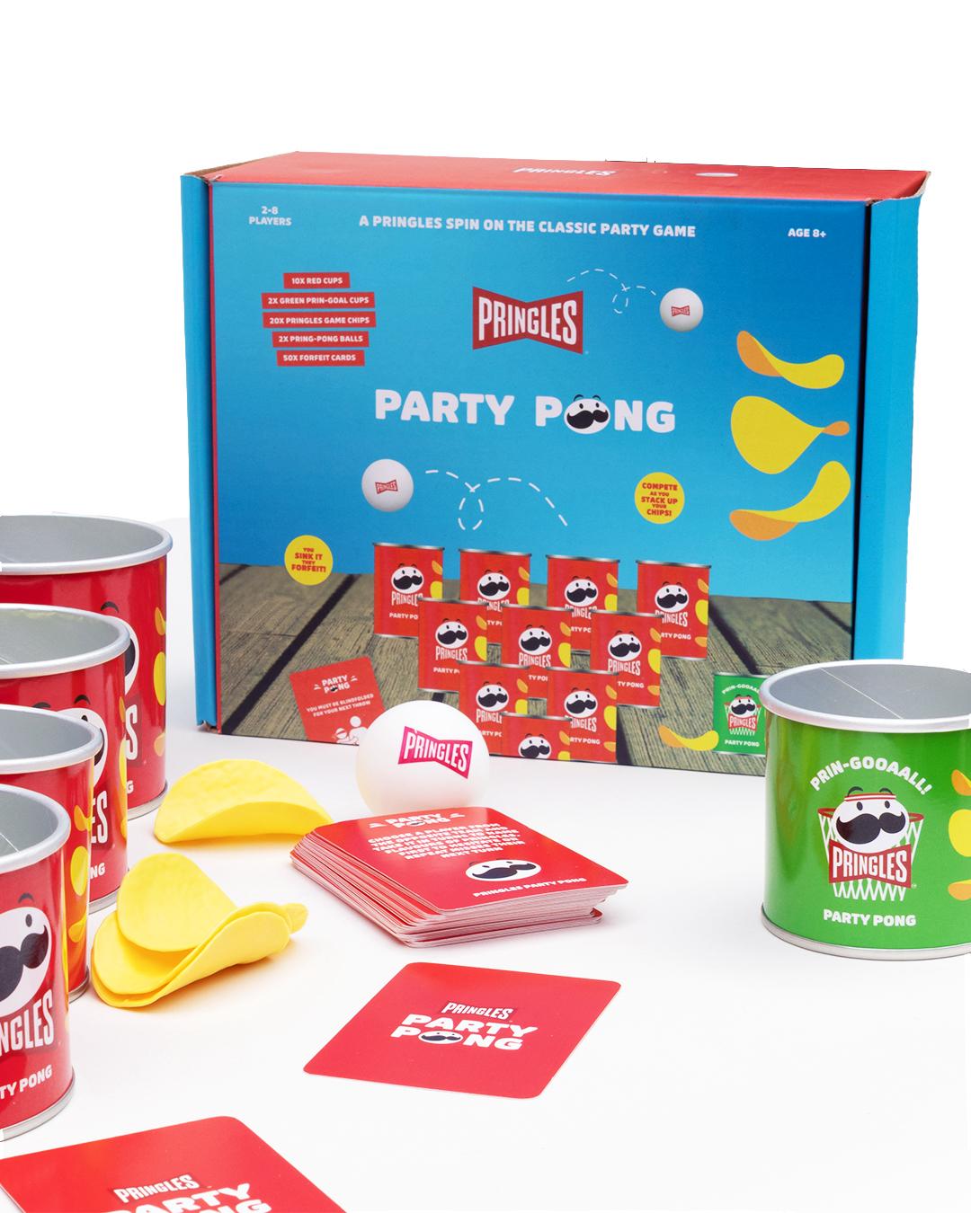 Pringles Party Pong | Pringles spin on a classic party game | Family Game