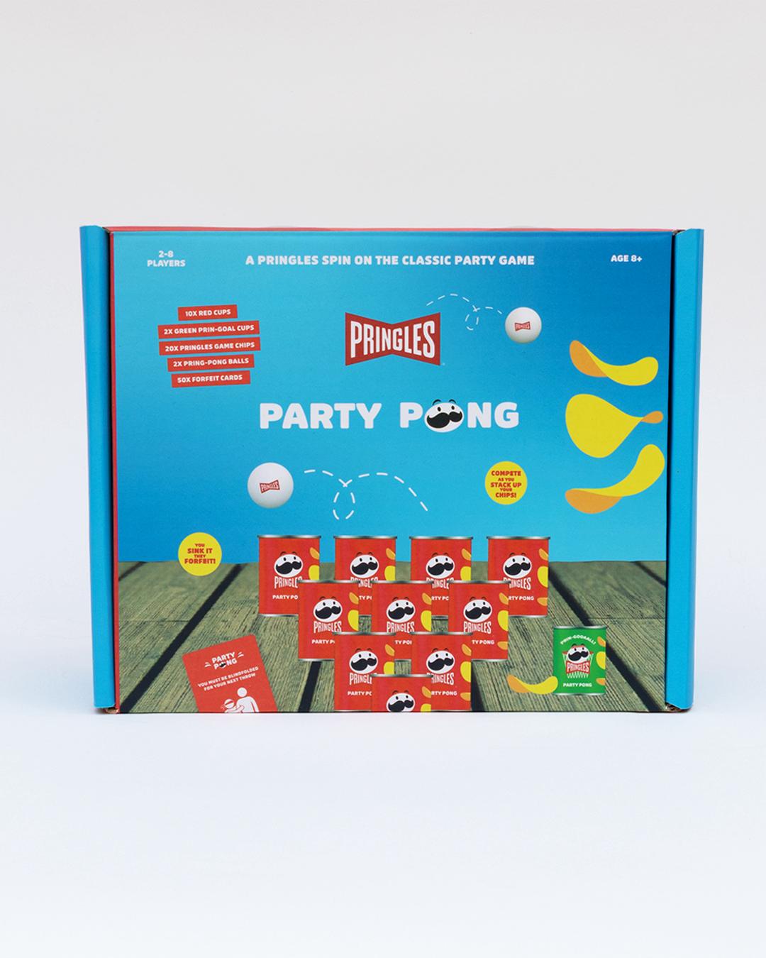 Pringles Party Pong | Pringles spin on a classic party game | Family Game