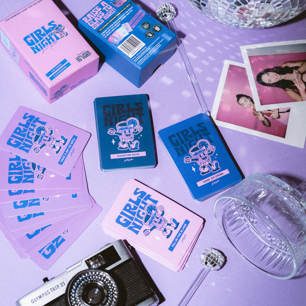 Ultimate Girls Night Drinking Game | 100 Fun Cards
