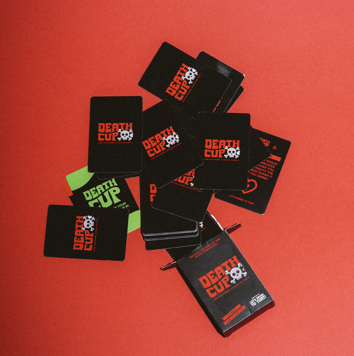 Death Cup | Ring Of Fire Drinking Card Game | Halloween Game