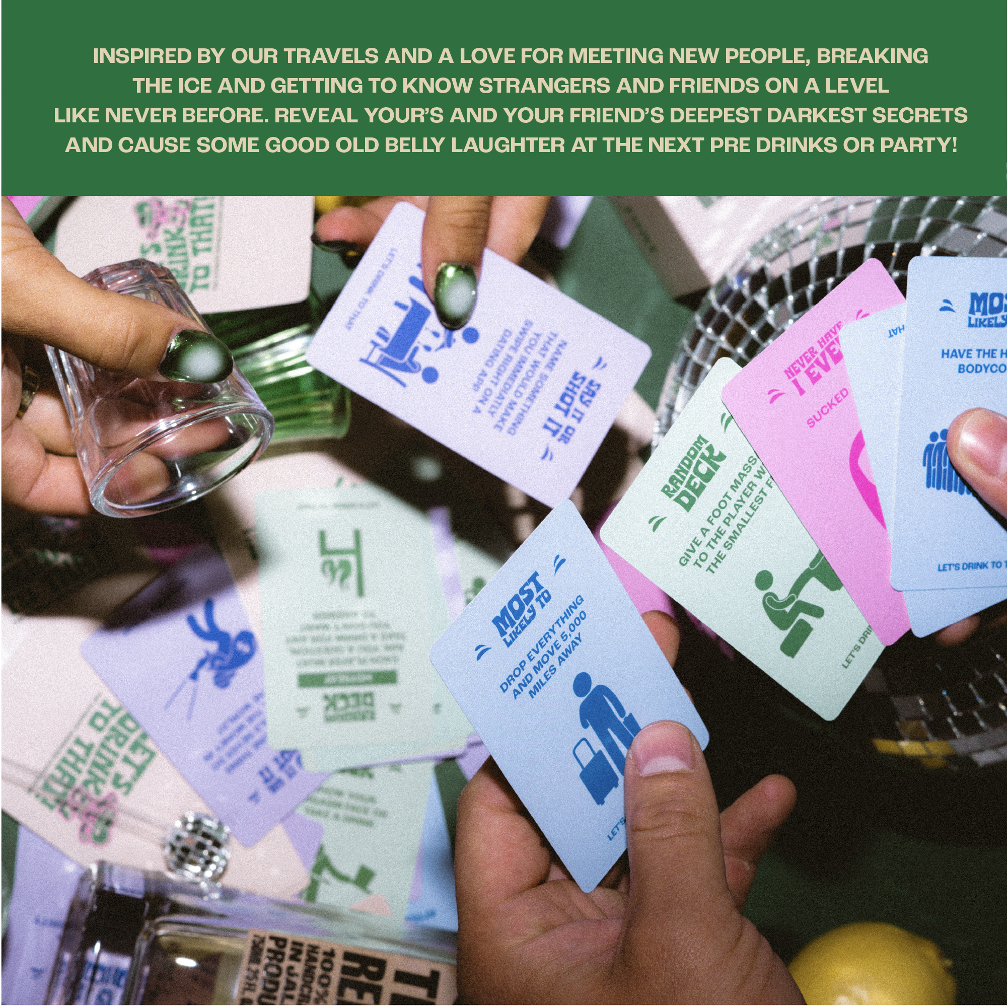 Let's Drink To That - 500 Card Drinking Game