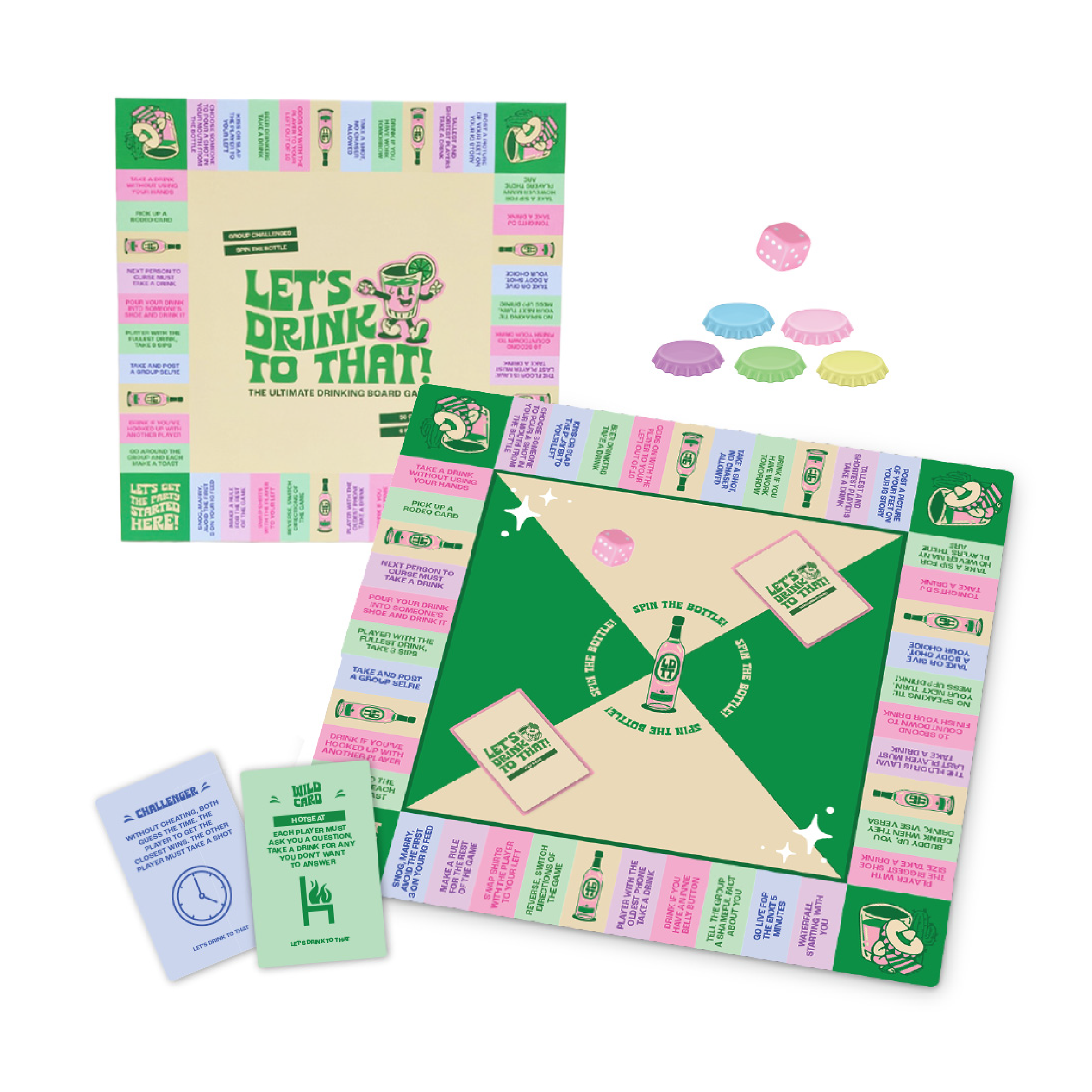 Let's Drink to That Board Game