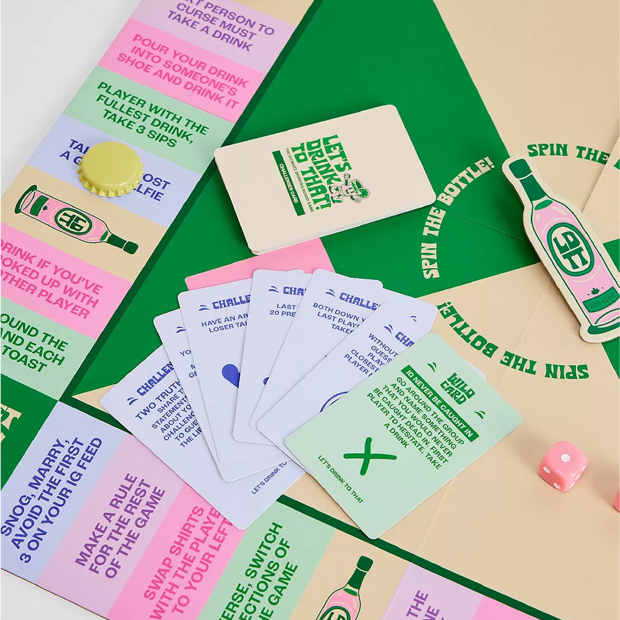 Let's Drink to That Board Game