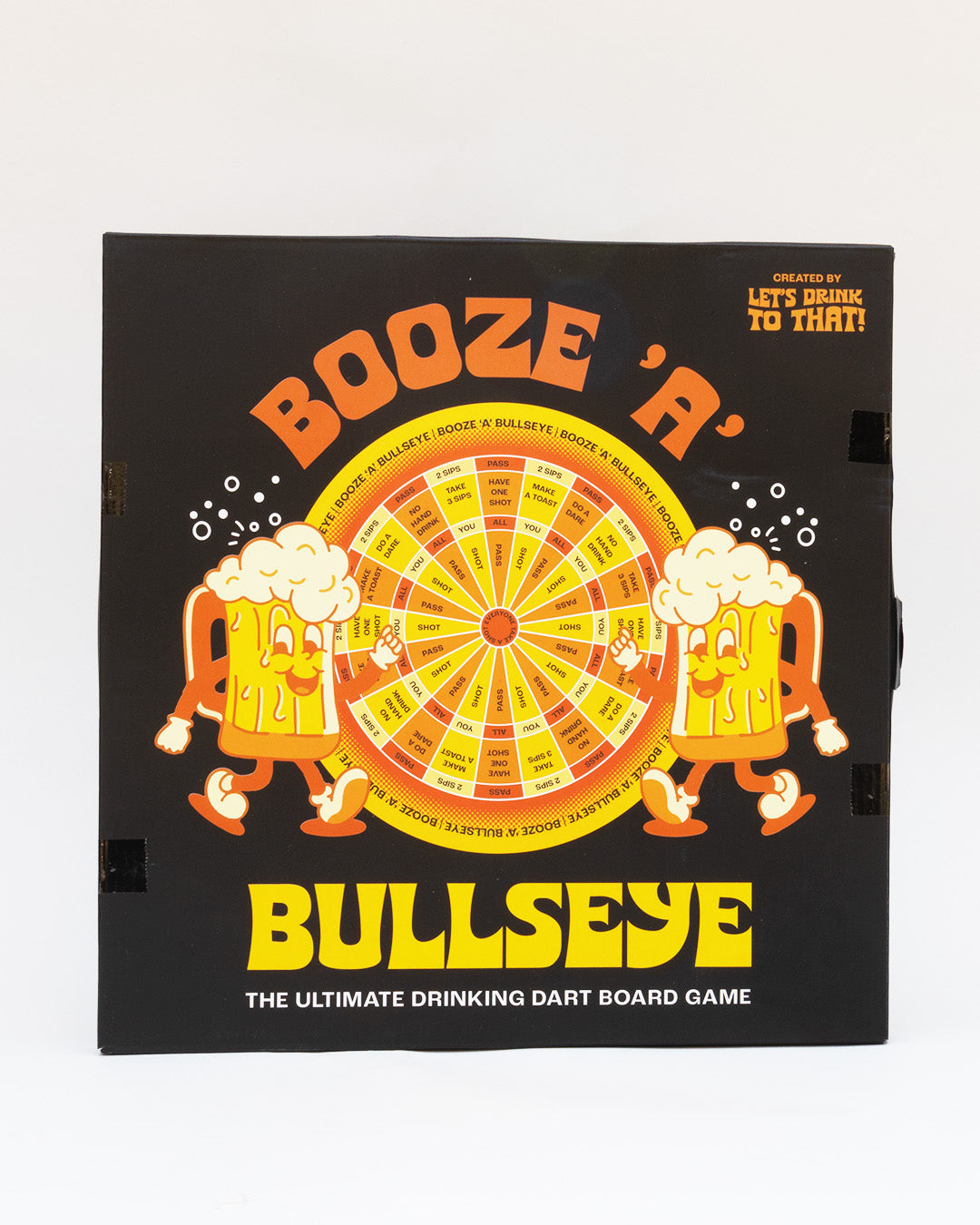 Drinking Dartboard 'Booze 'A' Bullseye' | Drinking Game | Party Game gift Idea for Darts Lovers