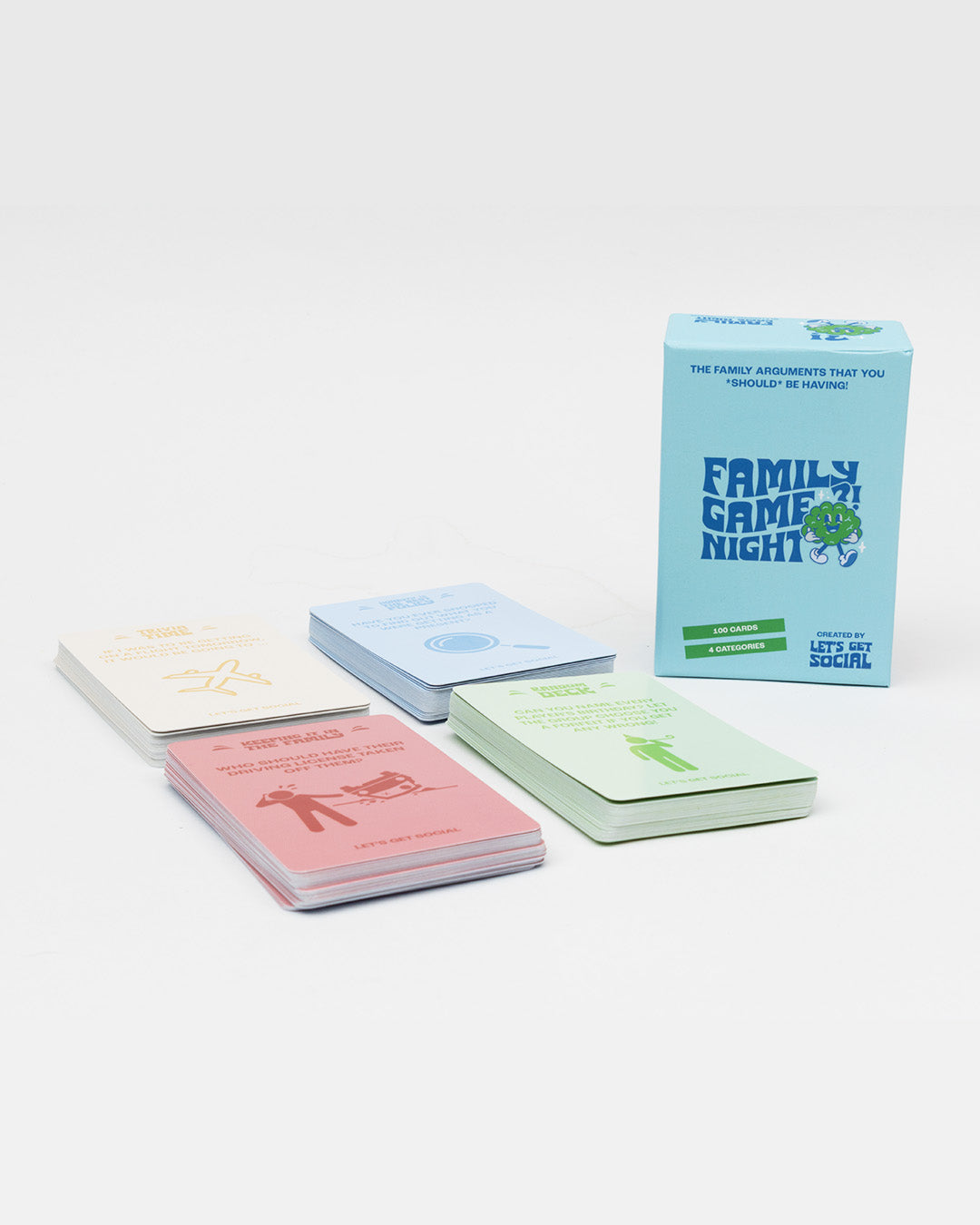 Family Game Night | 100 Cards Family Card Game | Family Christmas Game