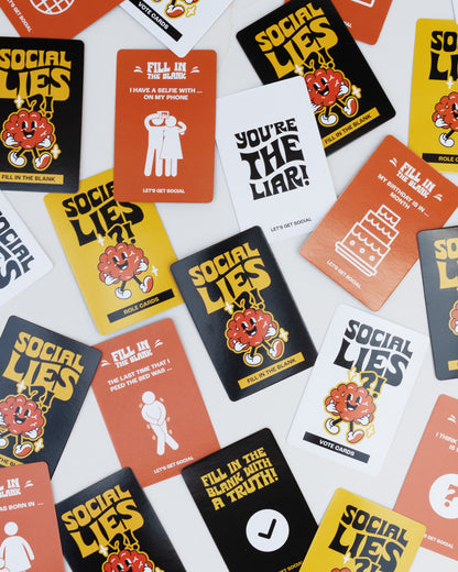 Let’s Get Social ‘Social Lies' | Family Friendly Party Game