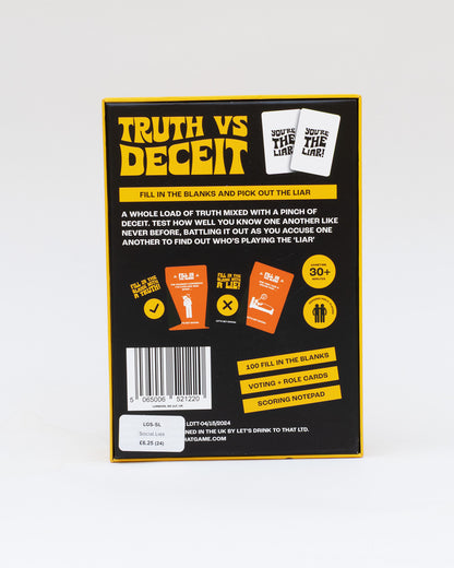 Let’s Get Social ‘Social Lies' | Family Friendly Party Game